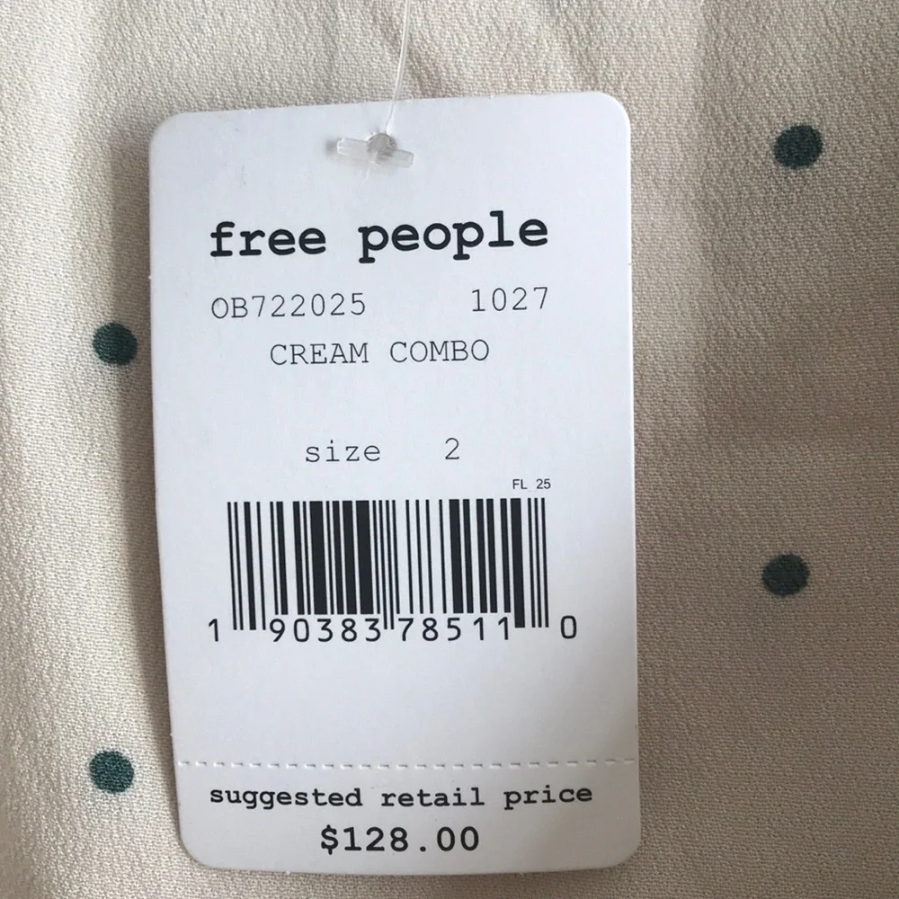 NWT Free People All Yours Mini Dress /‎ Size 2